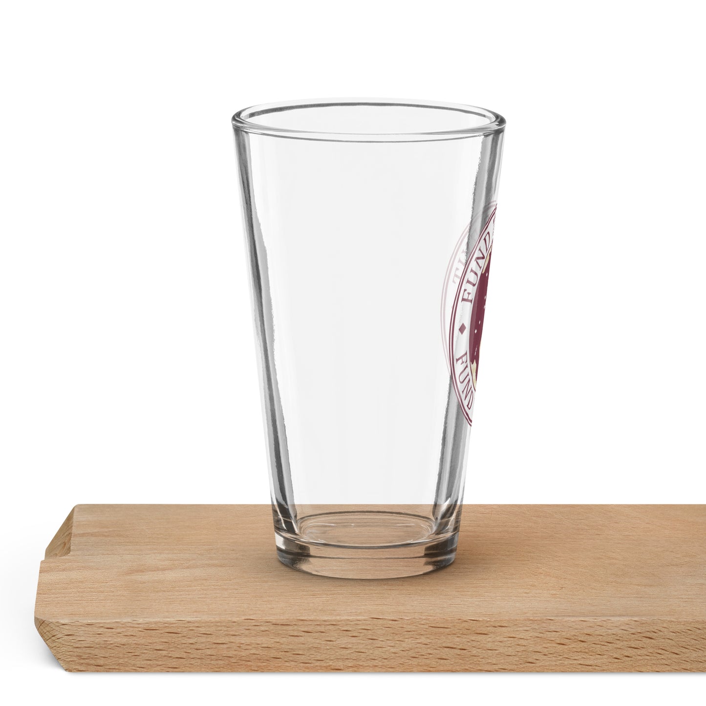 Fund The Exit Pint Glass
