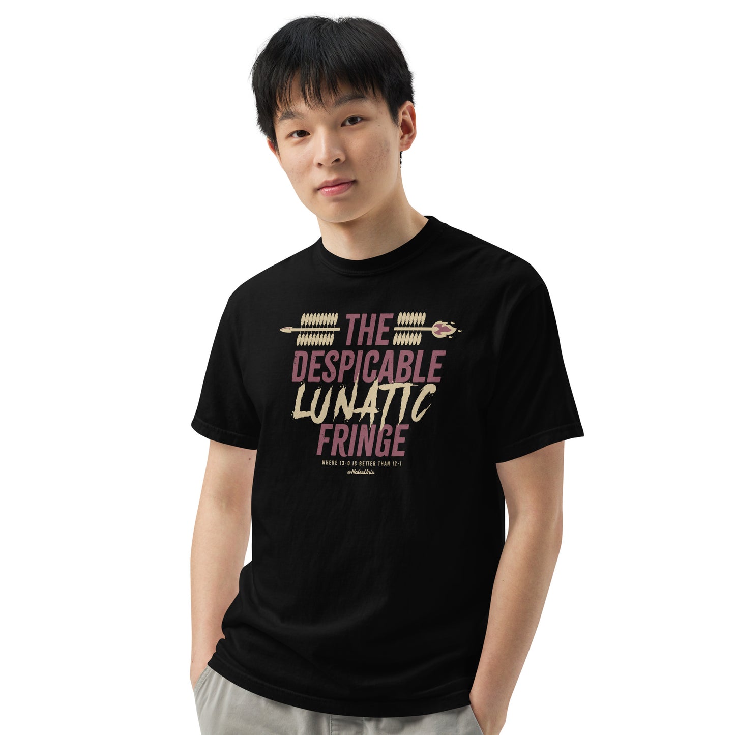 Lunatic Fringe Tee - Black