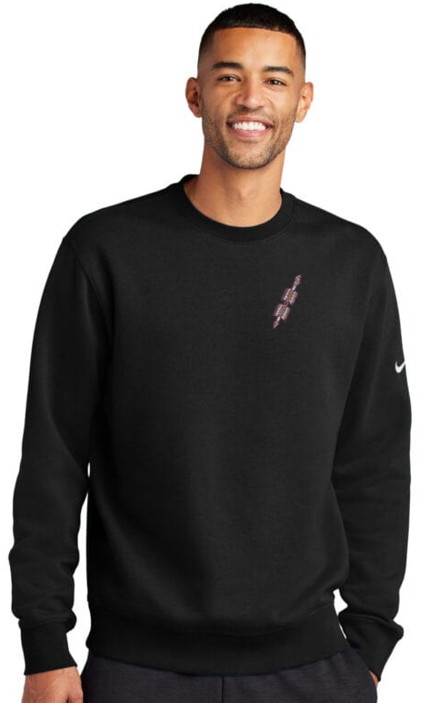 Spear Gear - Black Nike Club Fleece Crewneck