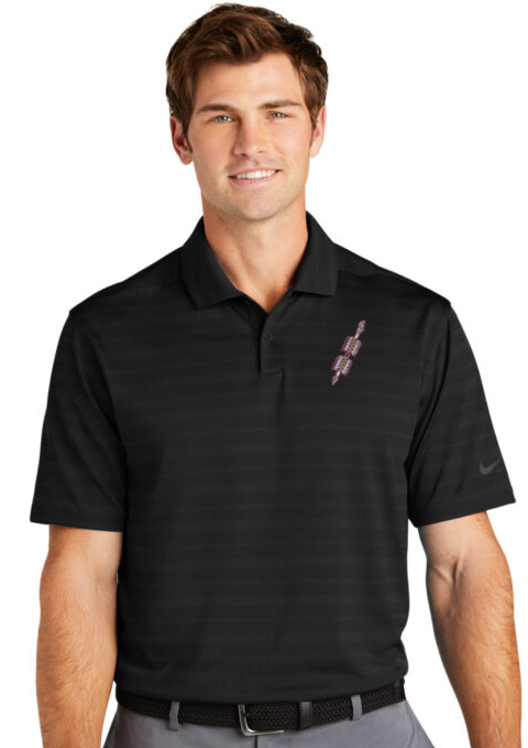 Spear Gear - Black Nike Vapor Jacquard Polo