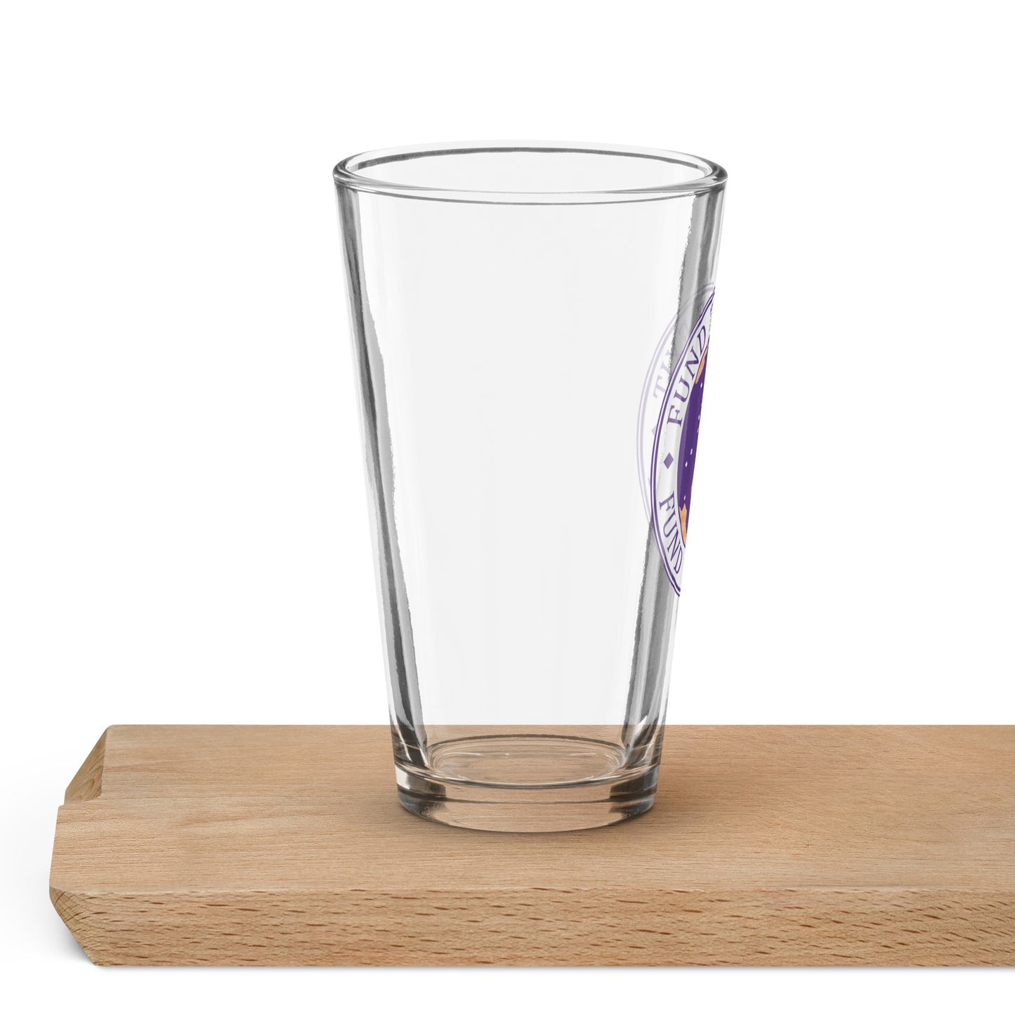 Fund the Exit Pint Glass (Death Valley Version)