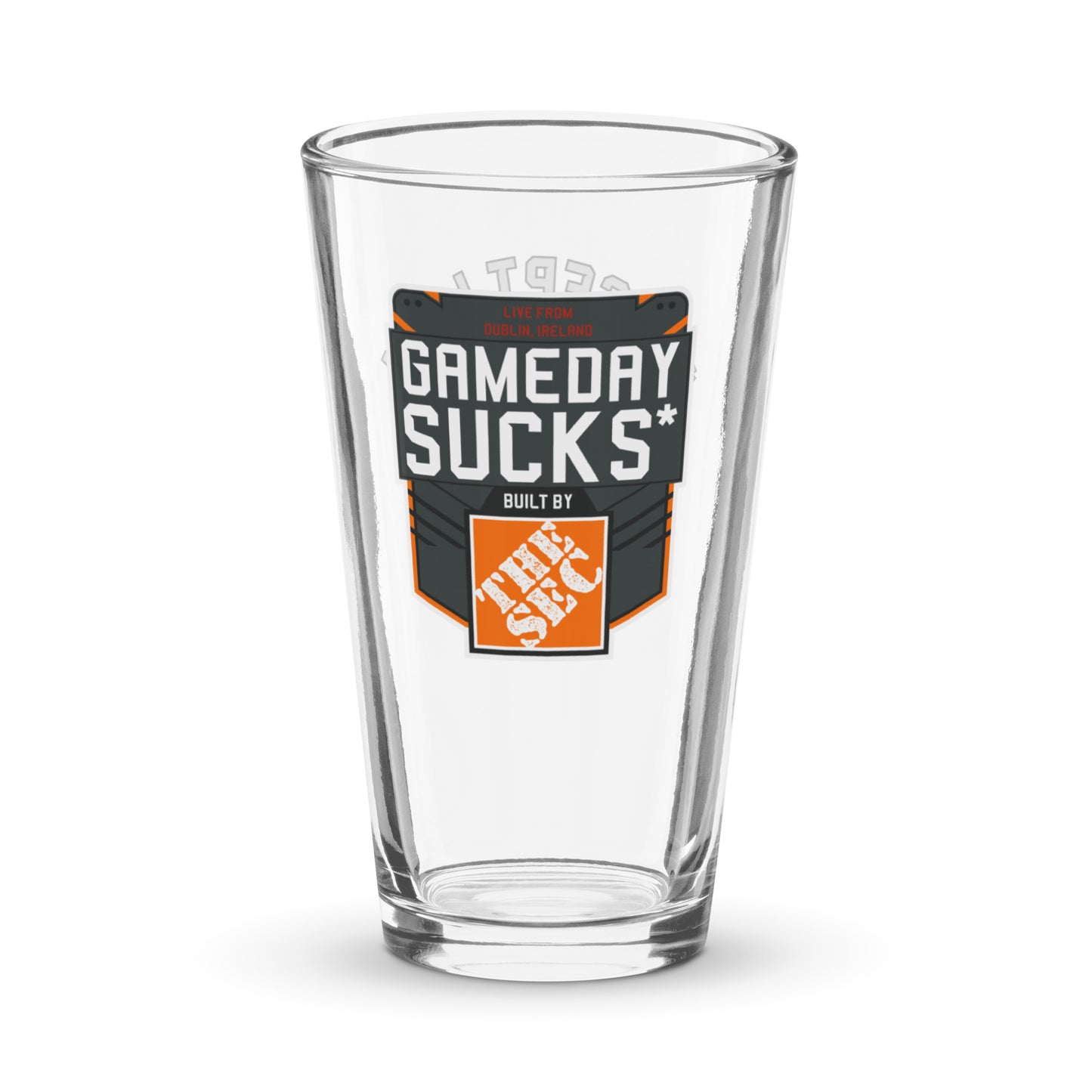 Gameday Sucks Pint Glass