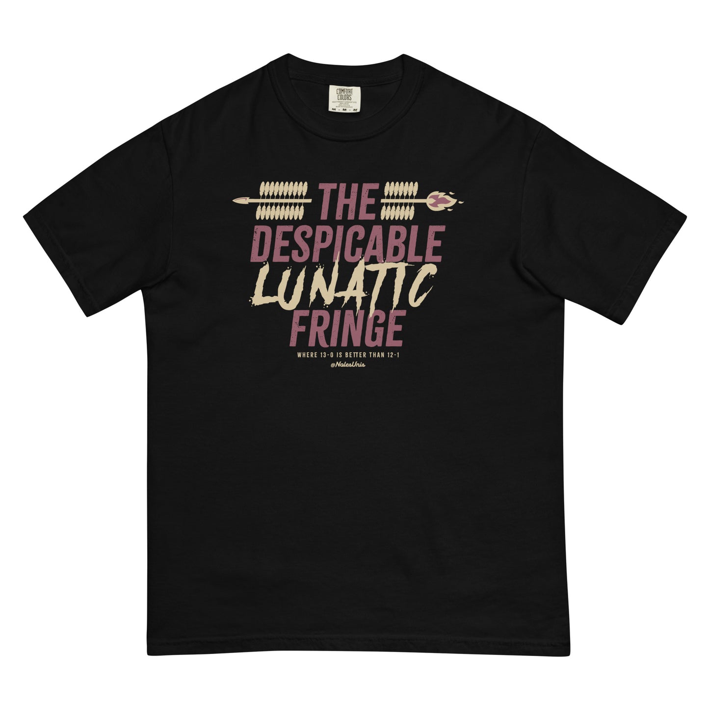 Lunatic Fringe Tee - Black