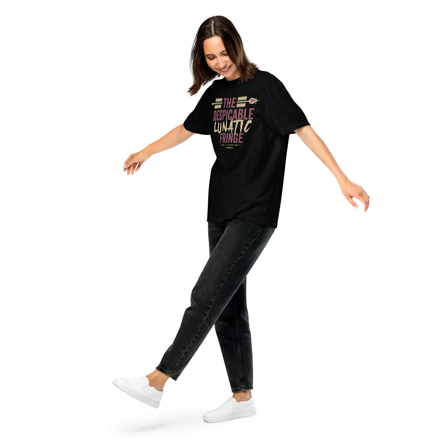 Lunatic Fringe Tee - Black
