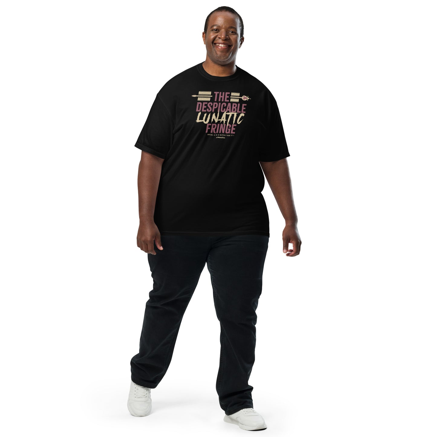 Lunatic Fringe Tee - Black
