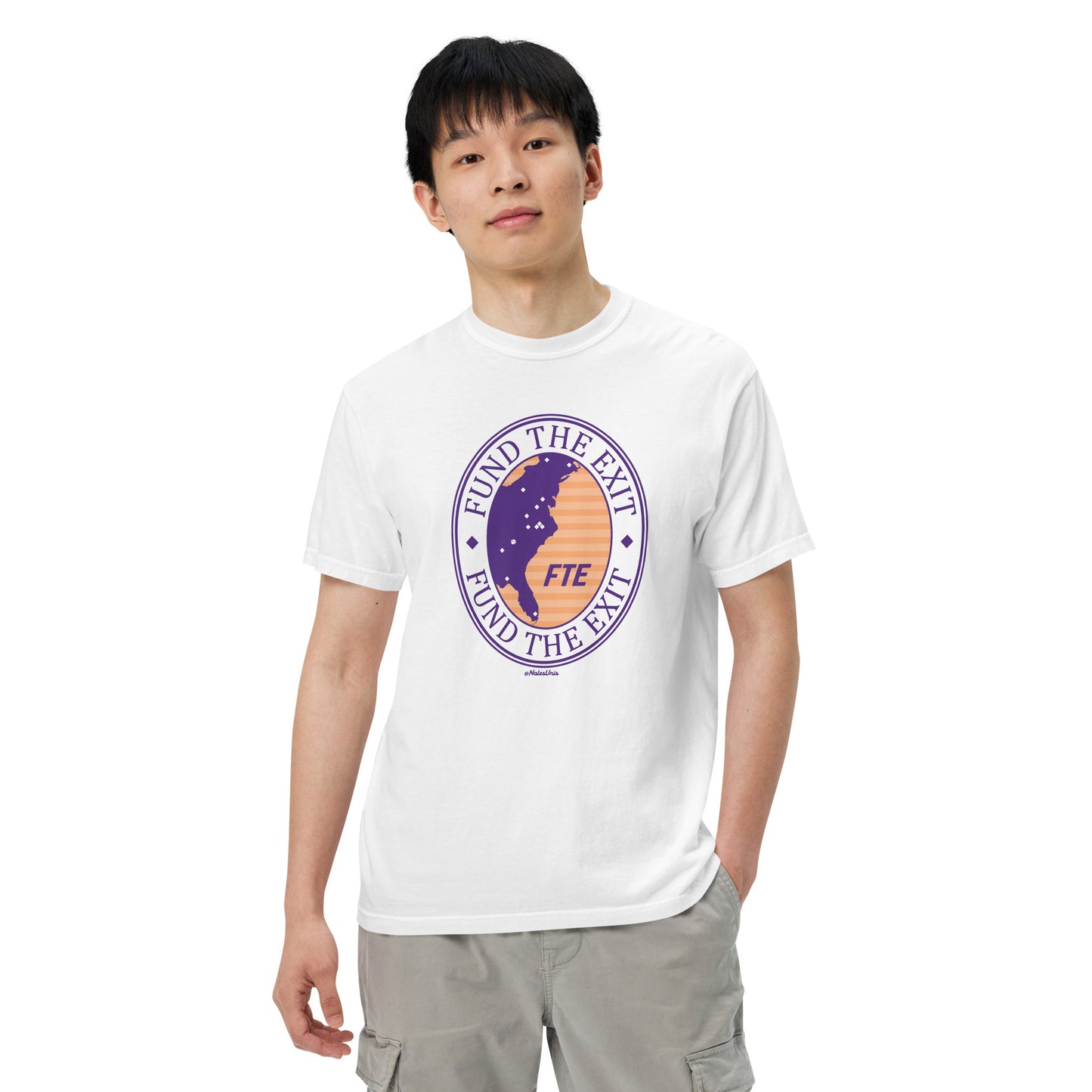 Fund the Exit T-Shirt (Death Valley)