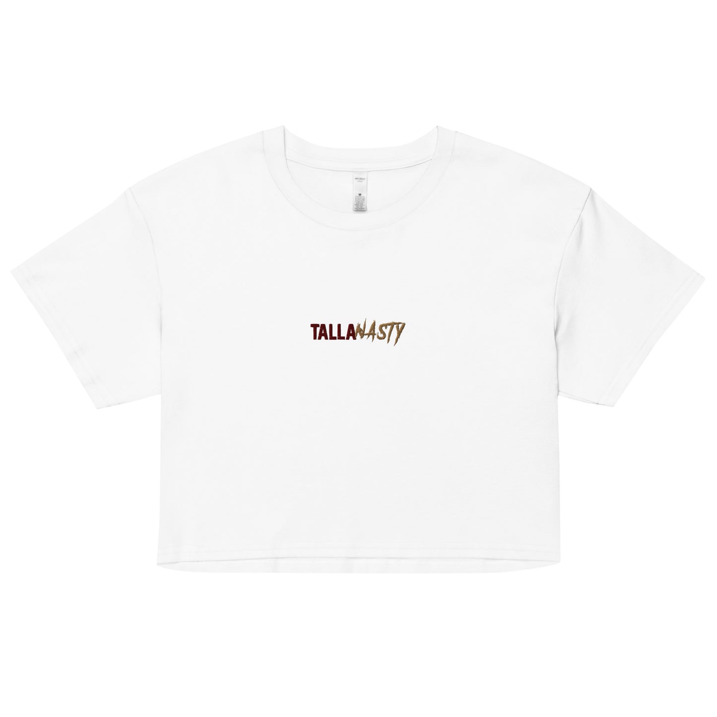 TallaNasty Embroidered crop top